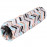 Мек тунел за дребни гризачи Flamingo TUNNEL CLAVIO MULTICOLOUR 25x6x6CM